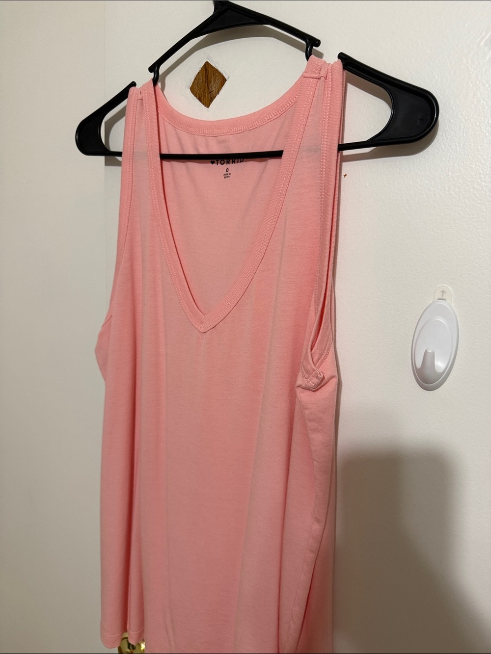 torrid Soft Pink V-Neck Tank